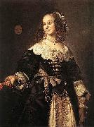 Frans Hals Portrait of Isabella Coymans painting